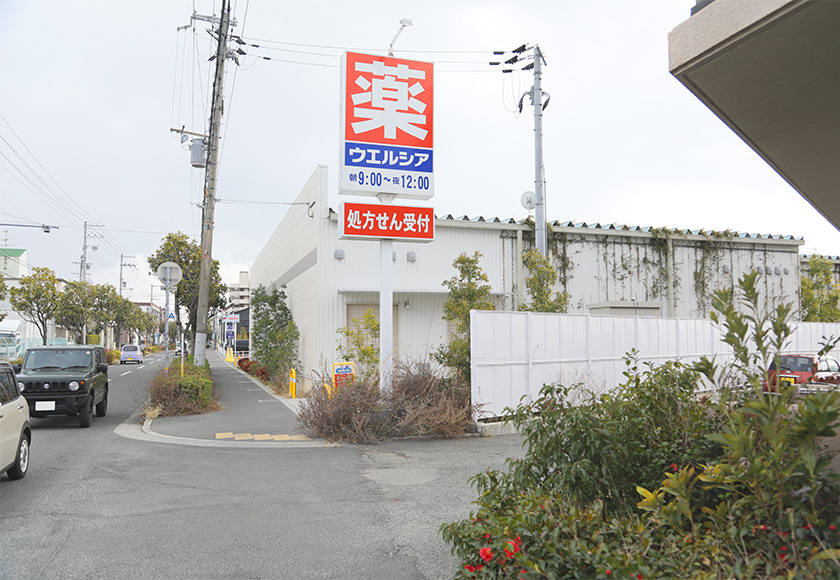駐車場への行き方