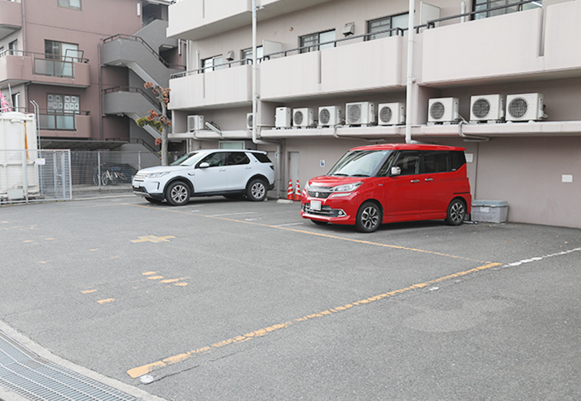 駐車場への行き方