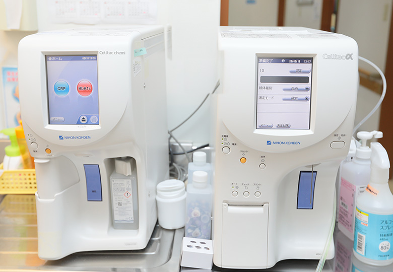 HbA1c/CRP測定装置、全自動血球計数器